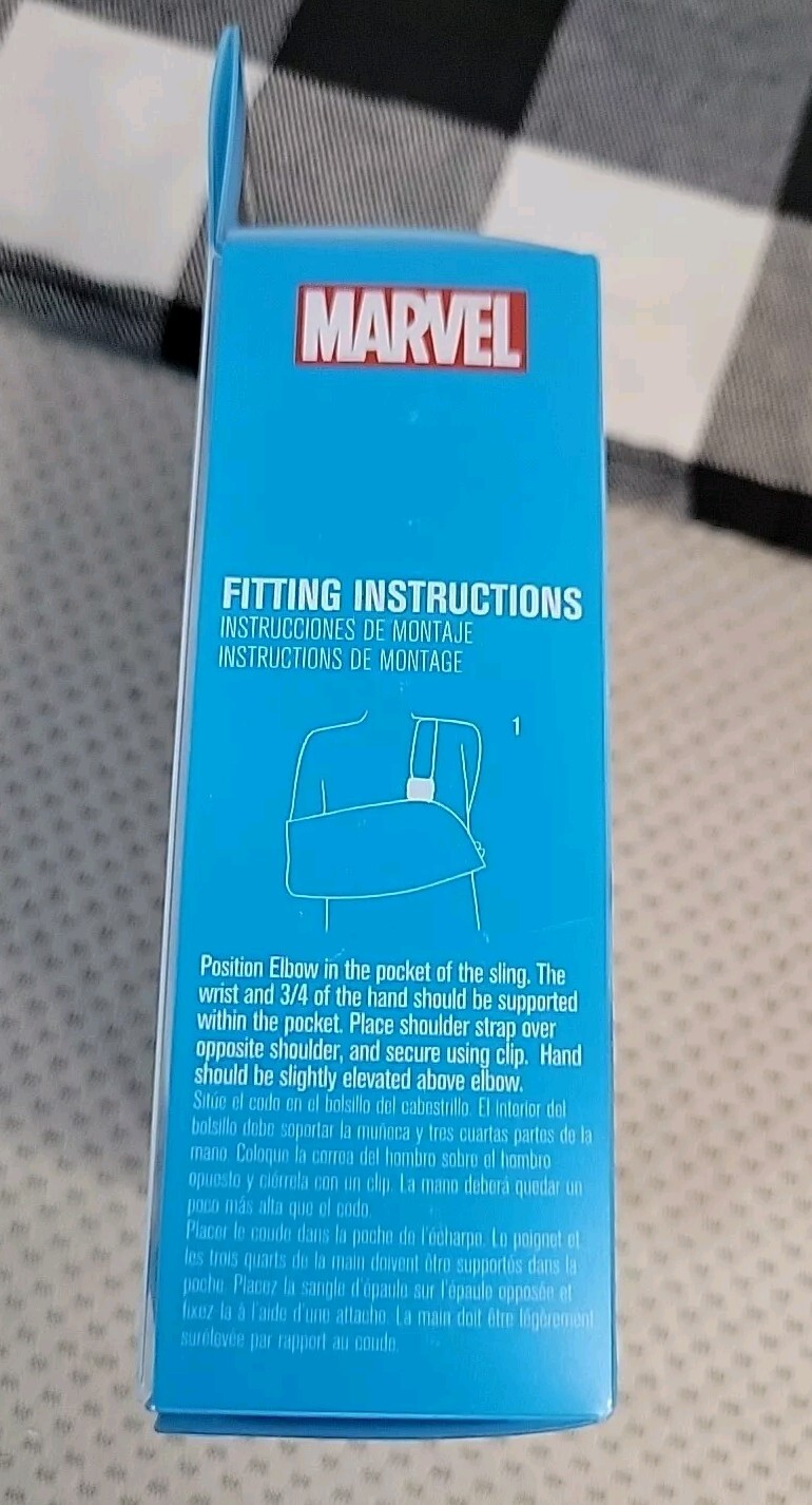 Marvel Superhero-Themed Pediatric Shoulder Arm Sling New