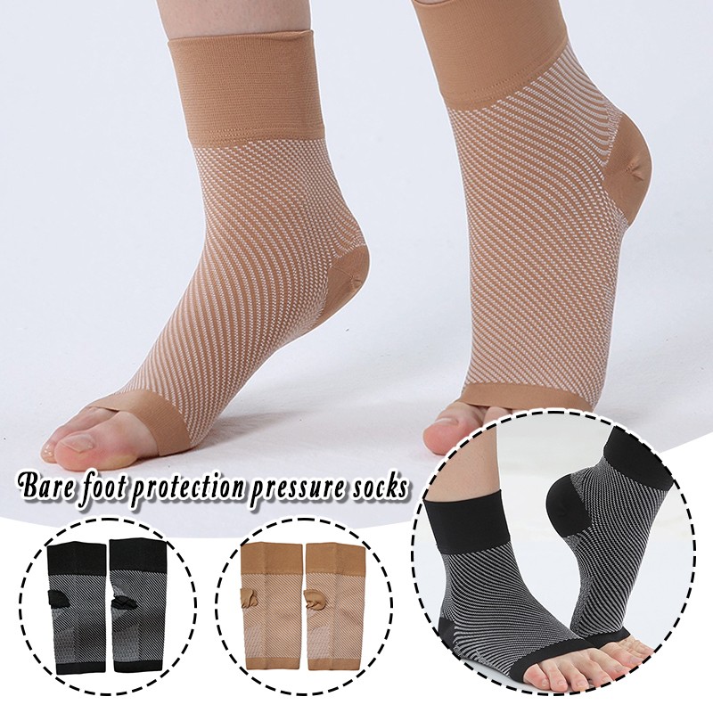 High Elasticity Ankle Protection Pressure Socks Sports Running Stretch Socks