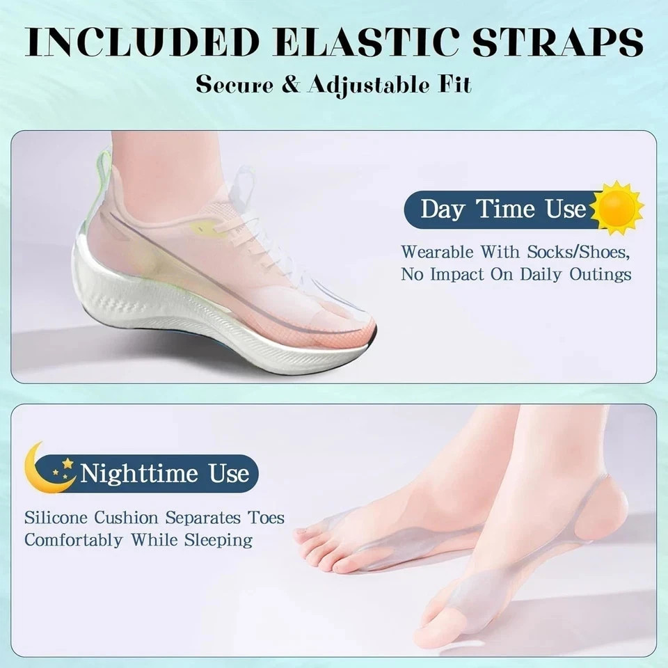 New Upgrade Treatmedy Bunion Corrector for Women & Men, Adjustable Bunion Fix Sp