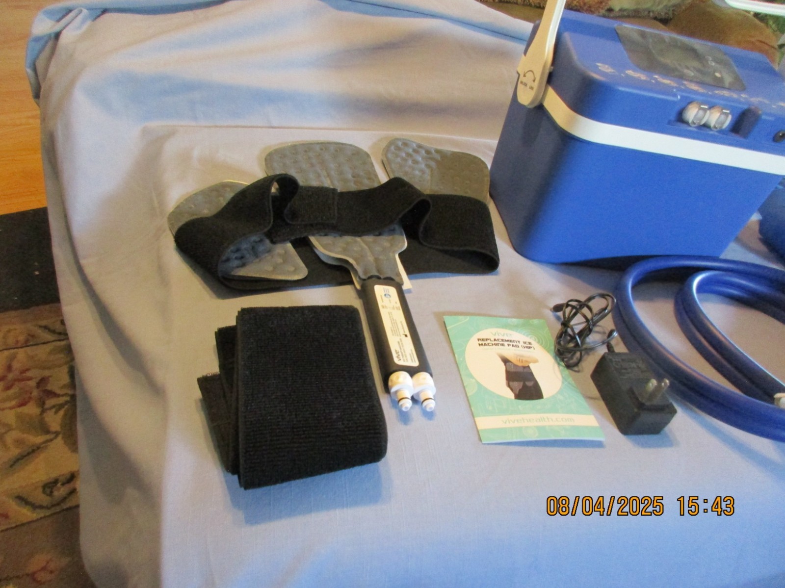 Ice Circulation System – Adjustable Timer & Flow, 6L Bucket, Shoulder & Hip Pad
