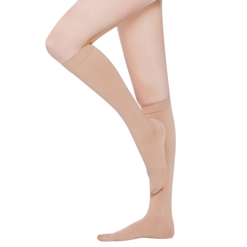 Knee High Compression Stockings, Firm Support 30-40 mmHg Medical Socks Women Men
