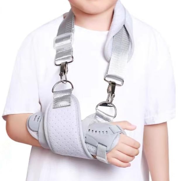 Kids Wrist Brace Arm Sling Support Youth Hand Immobilizer Right Hand Small