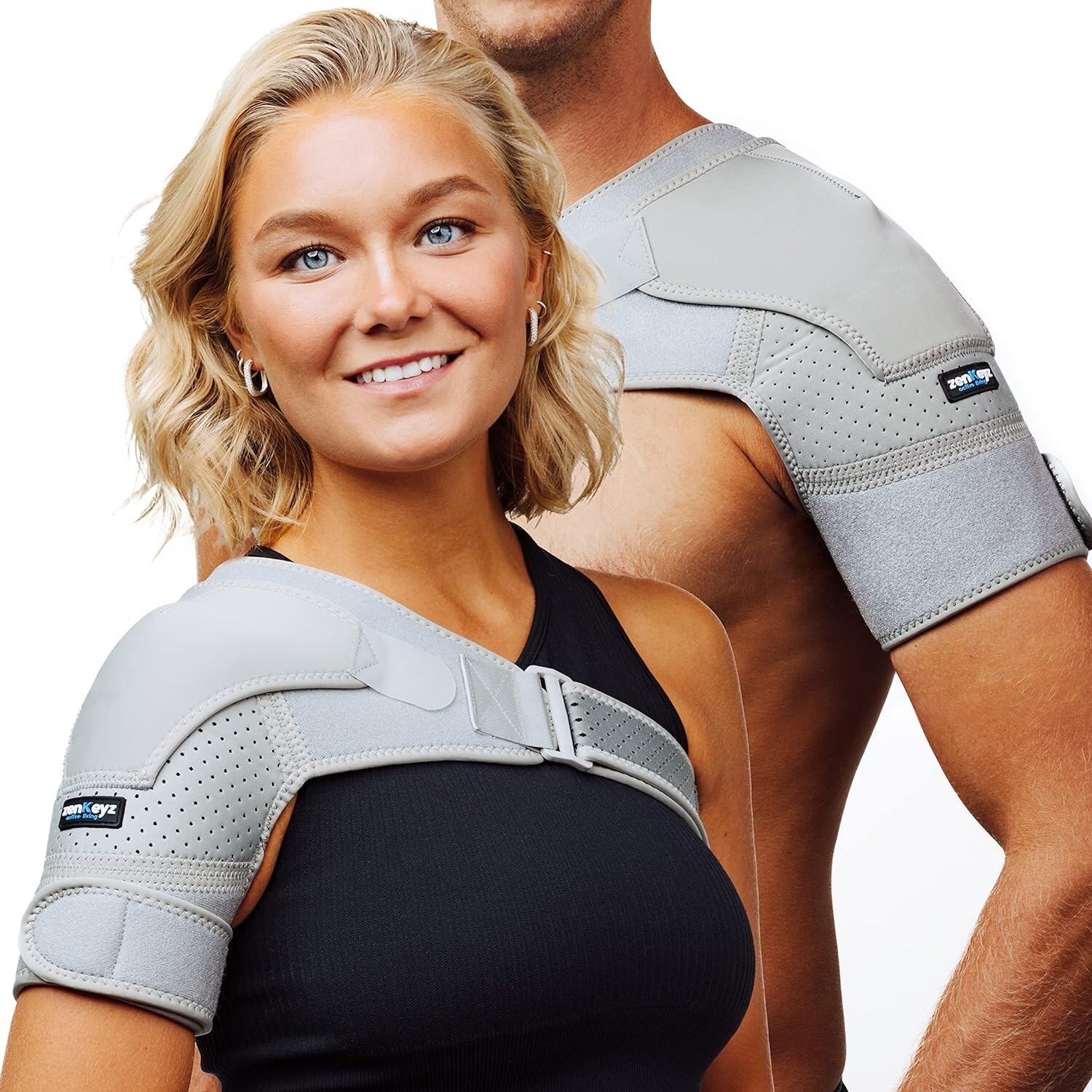 Shoulder Brace, Shoulder Immobilizer for Torn Rotator Cuff, Tendonitis,Wrap(S/M)