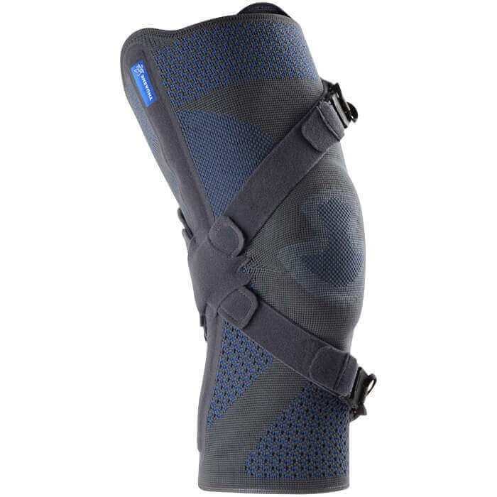 Thuasne Action Reliever V2 Knee Brace, Grey, Size 4, Left Medial/Right Lateral