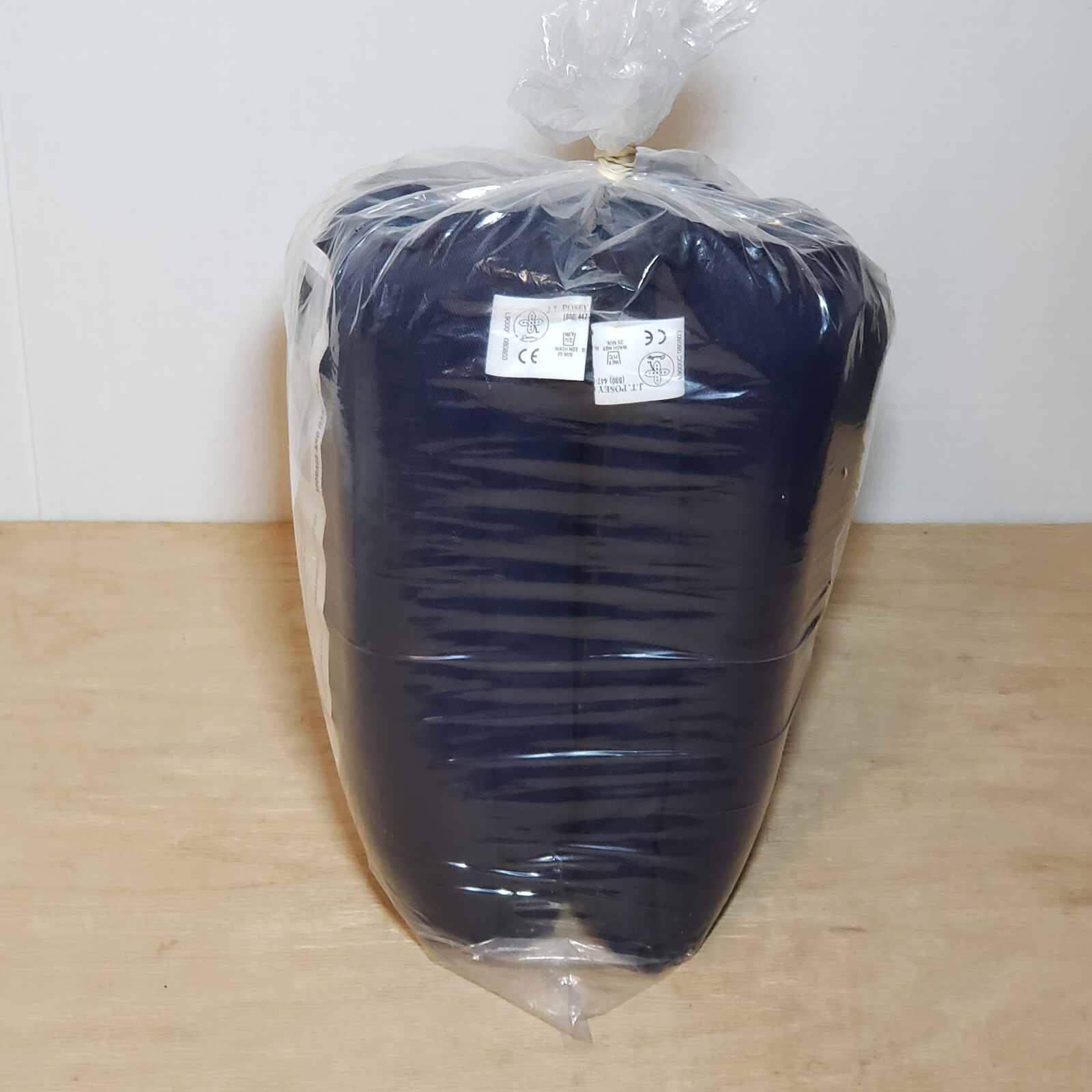 Pair of Posey Plaid Heel Pillows Foot Positioner Wound Prevention Blue 6116 USA