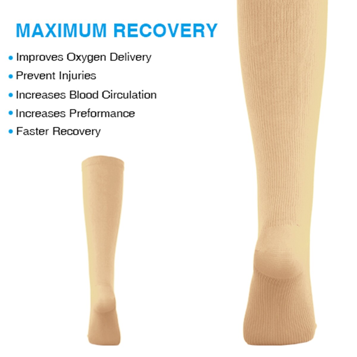 Best Stockings Compression Socks for Running, Medical, Athletic, Edema, Diabetic