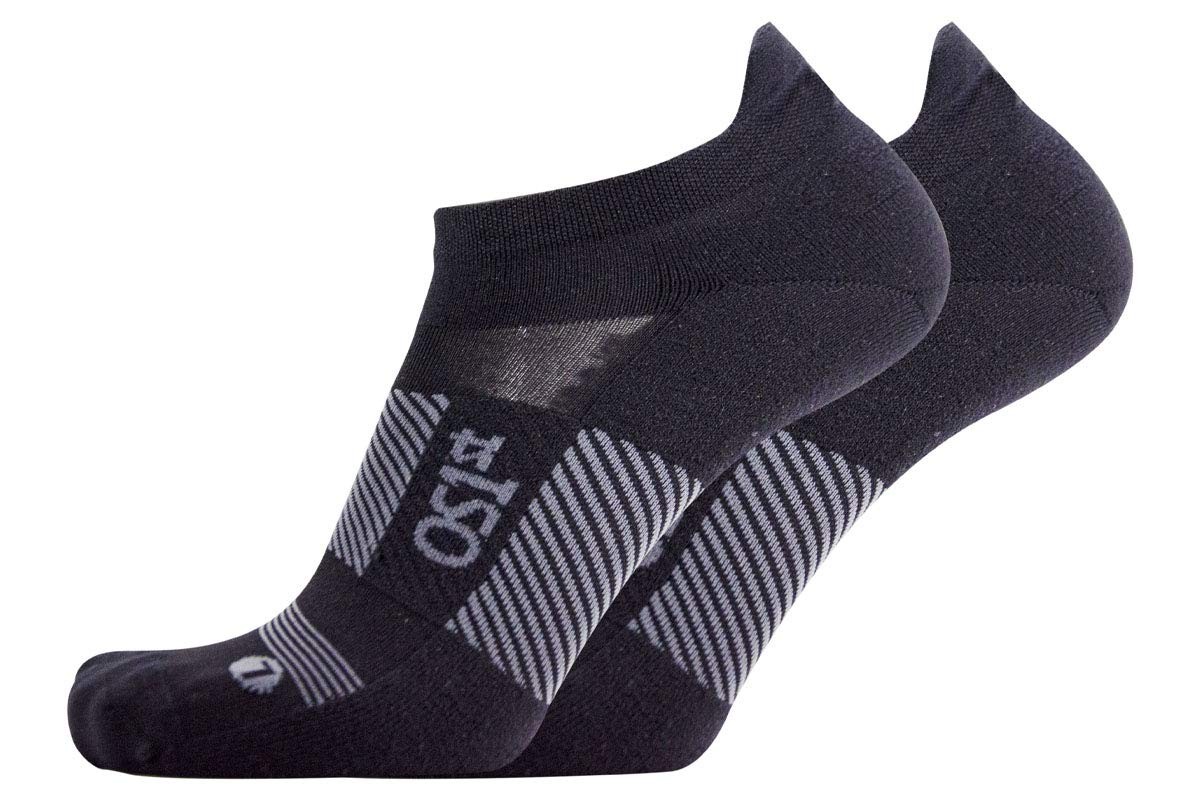 OS1st Unisex Thin Air Performance No Show Socks Black – OS1-3654B, Black