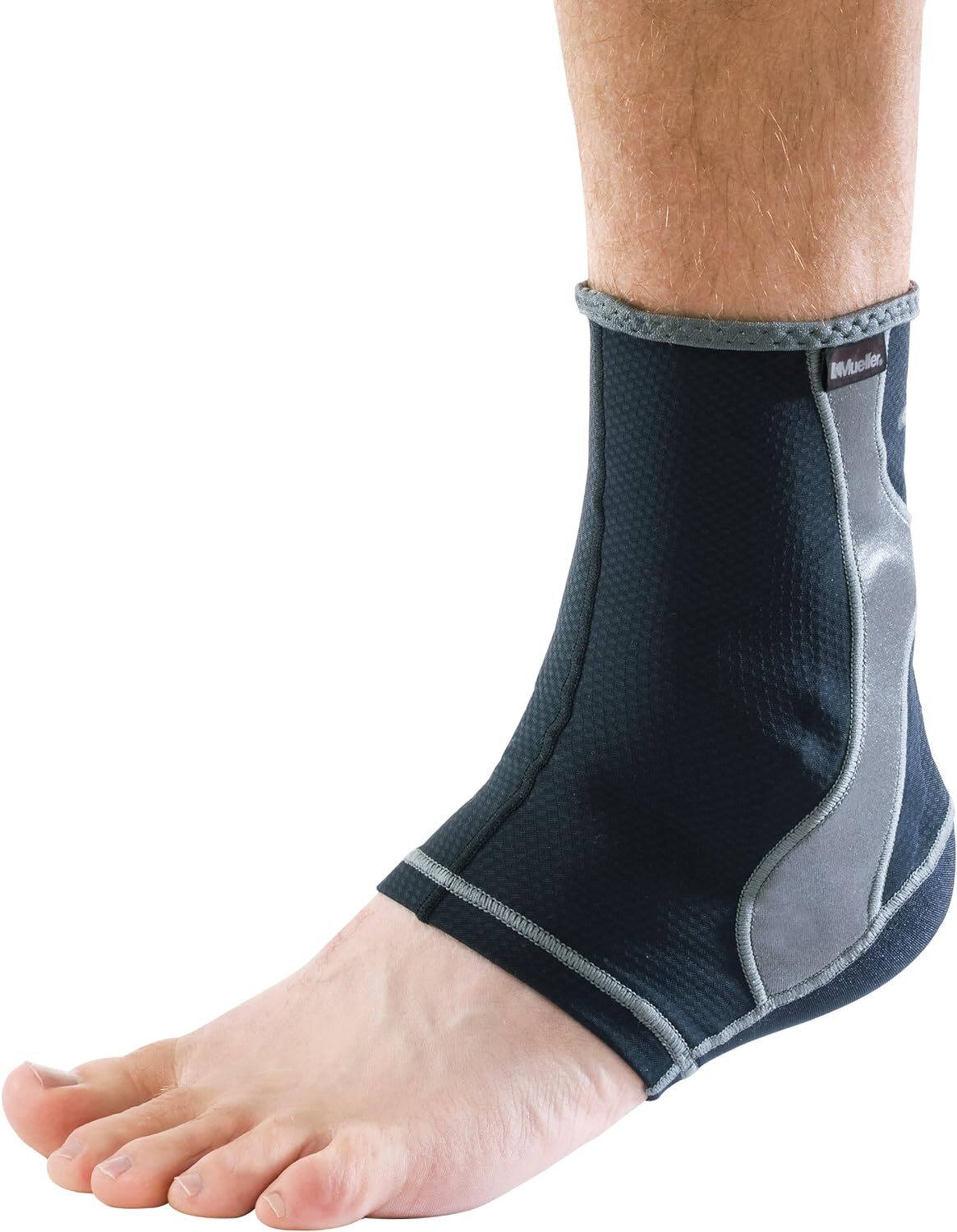 MLR Hg80 Ankle Support Black, Large -Gel pads provide compression and support fo
