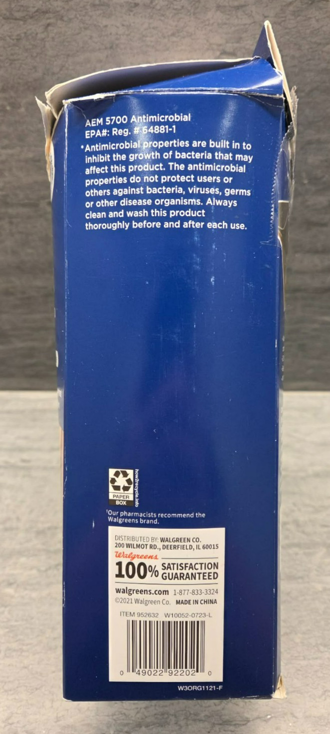 Walgreens Back Support – with Copper-Infused Fabric – Adjustable One Size