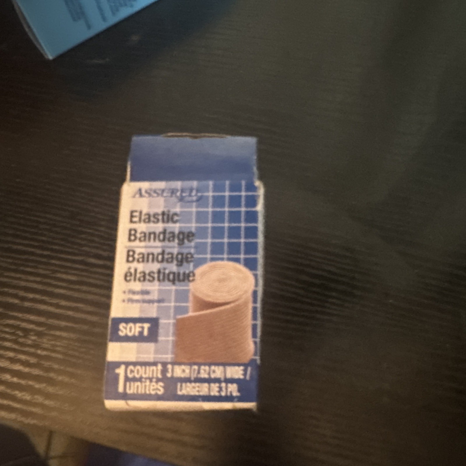 Assured ELASTIC BANDAGE SOFT 3 INCHES 5.4 YARDS BRAND NEW With 2 Clasp