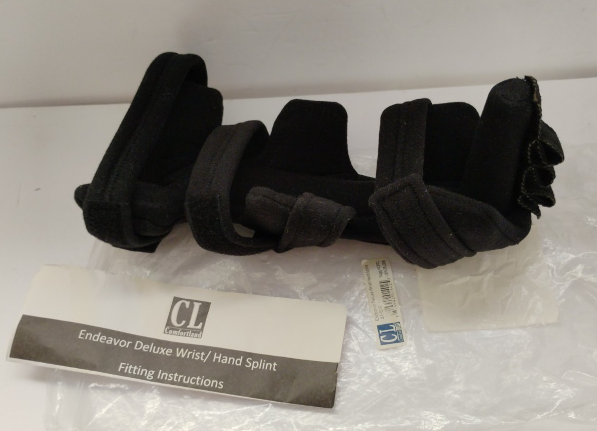 Comfortland Endeavor Deluxe Wrist/Hand Splint Brace Right Or Left Unisex