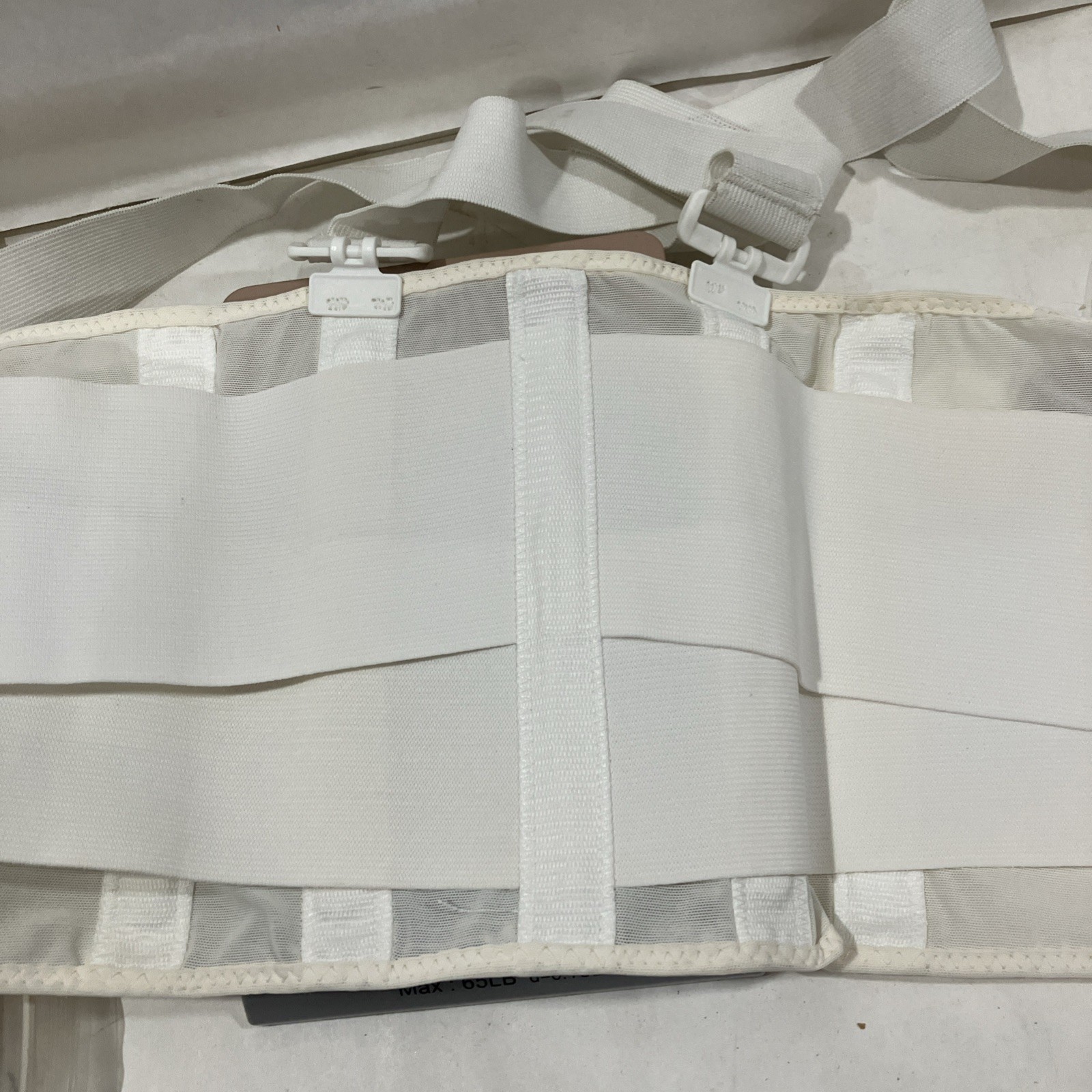 Dynatronics Industrial Lumbar Support W/ Suspenders Vintage’94 Large 9” Wide