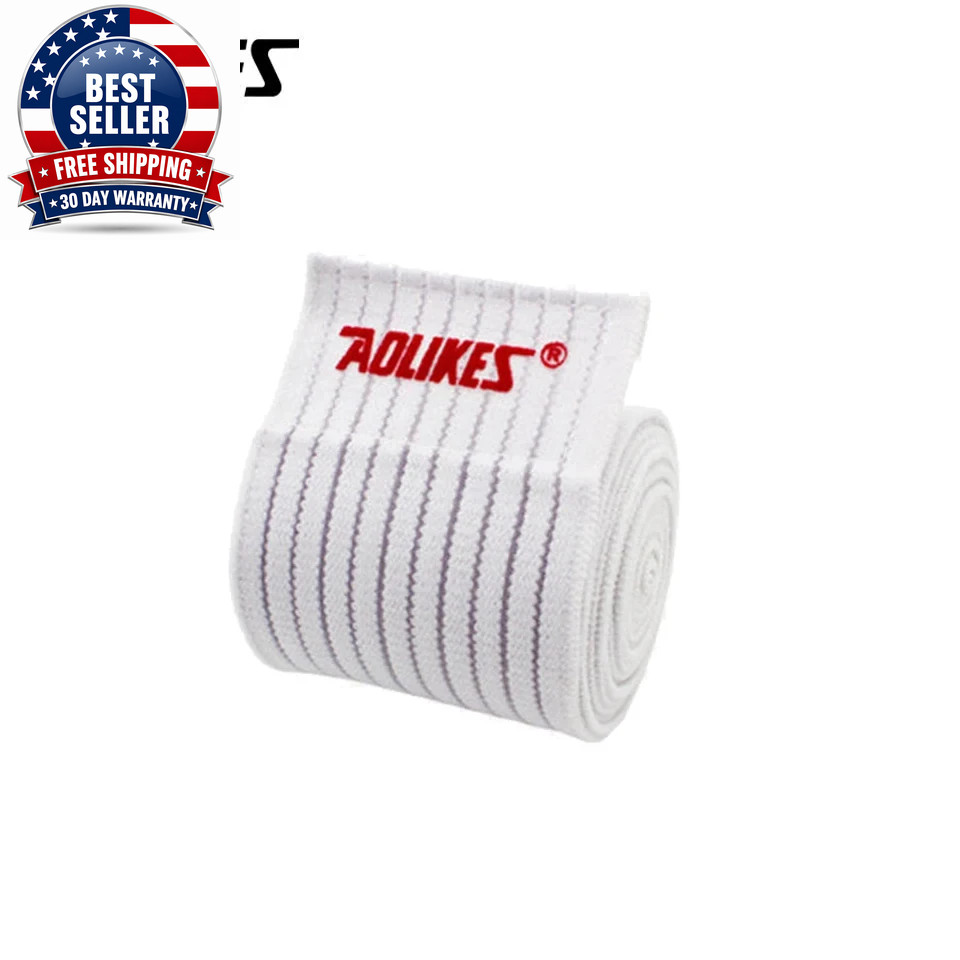 Elastic Compression Bandage Support for Knee, Ankle, Elbow, and Wrist