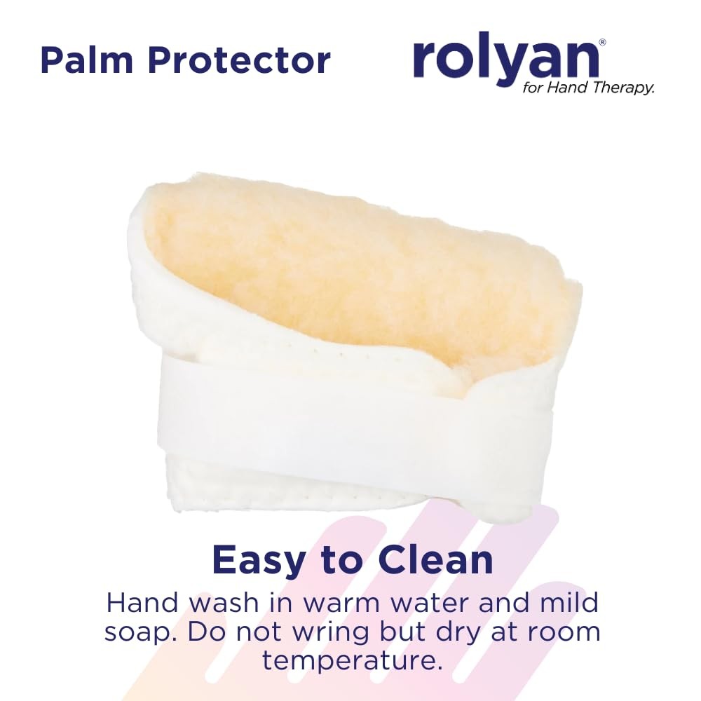 Rolyan Palm Protector for Right Hand, Right Handed Glove for Finger Contractu…