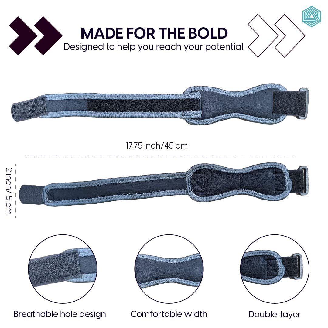 Boldfit Patella Knee Support Strap For Gym Workout 1 Piece