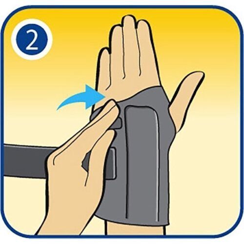3M Futuro Sport 48401 Wrist Brace Support Left Hand Small Medium Moderate 1ct