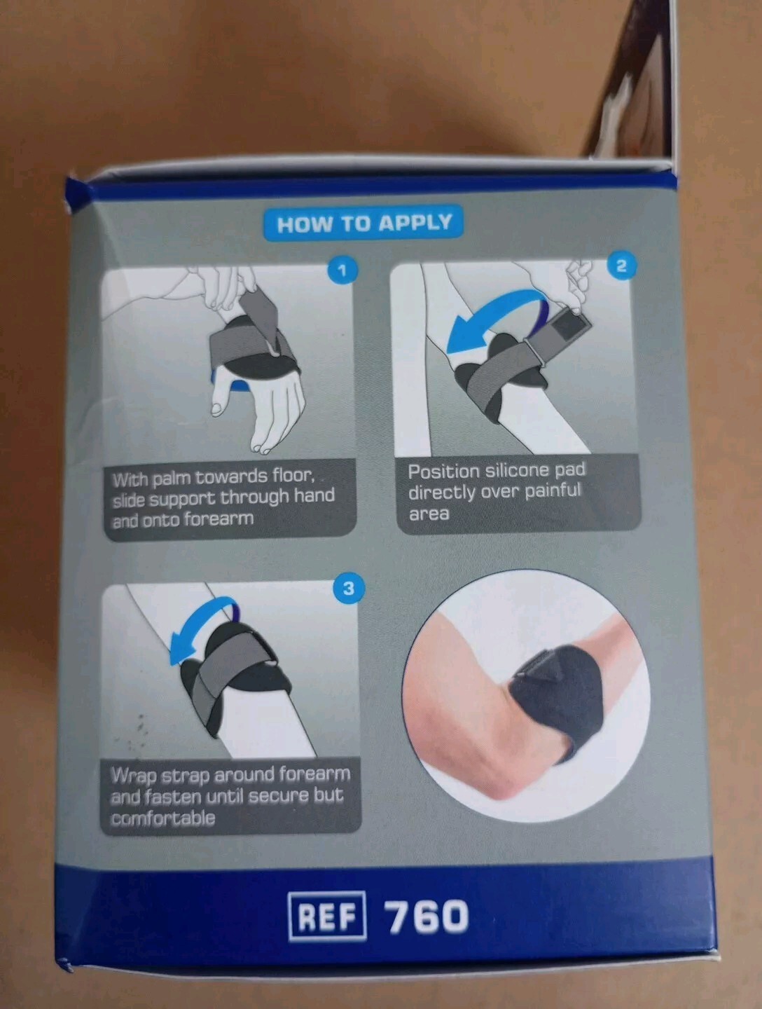 Neo G Tennis/Golf Elbow Clasp For Repetitive Strains Firm Support Adjustable