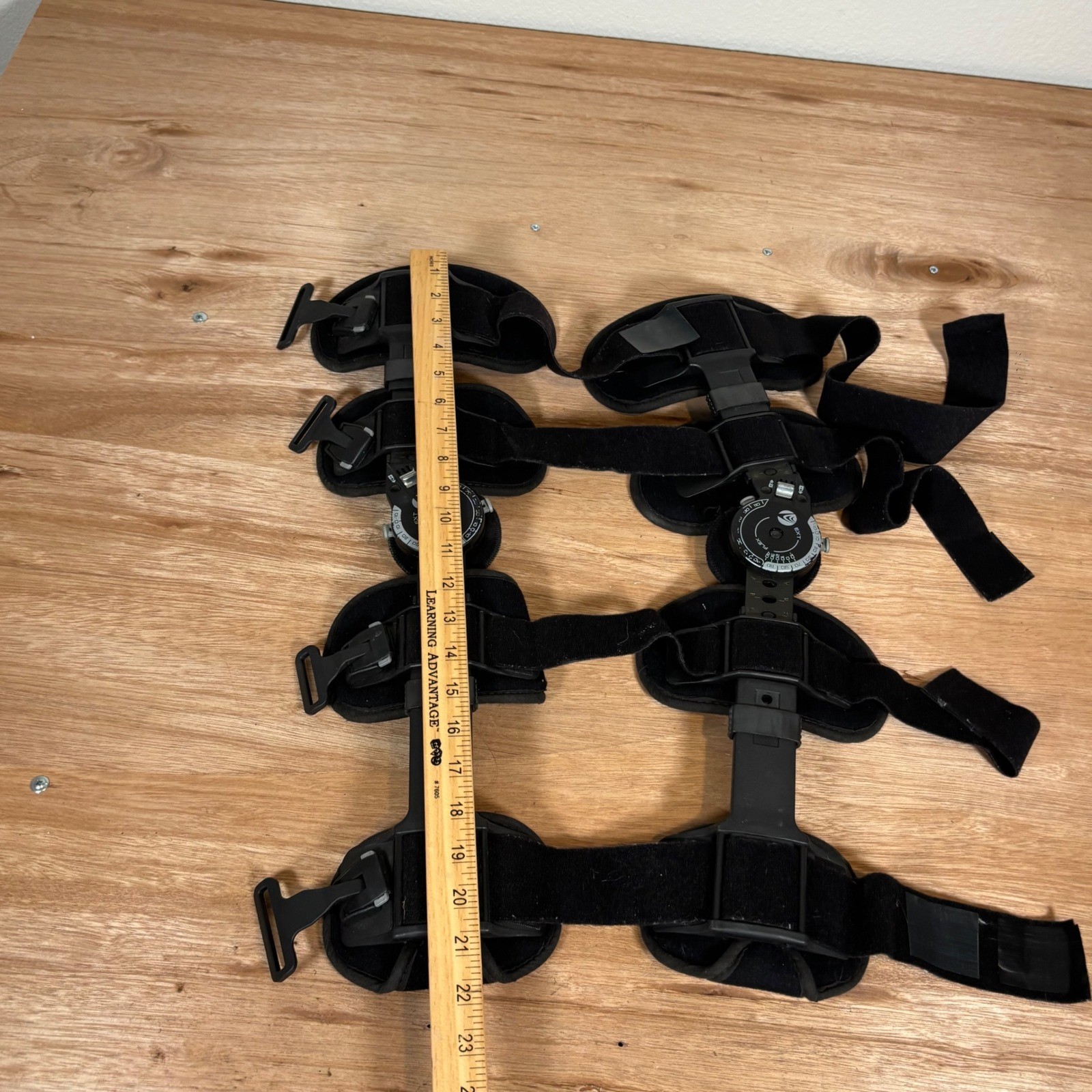 Breg T Scope Premier Post-Op Knee Brace Hinged ROM Adjustable Black Pair