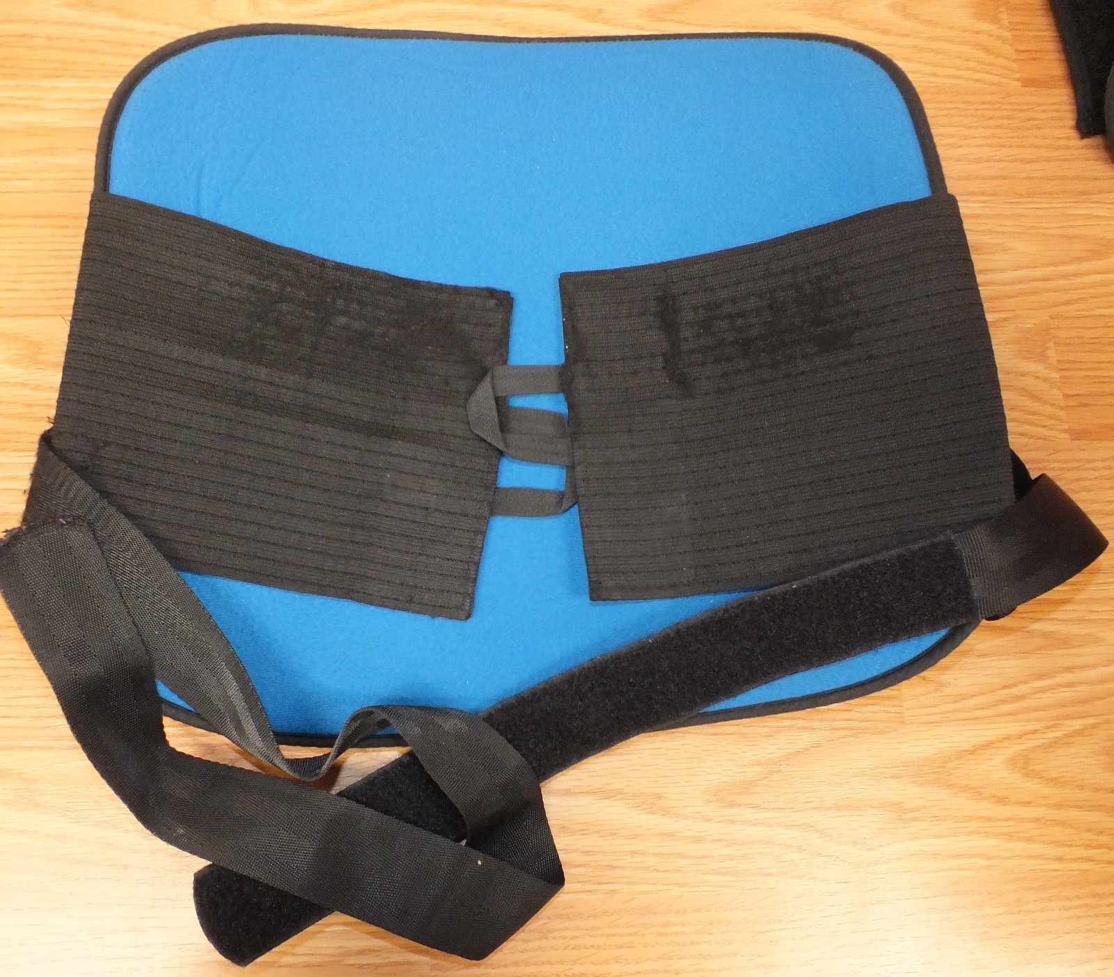 Genuine FLA. Orthopedics Black & Blue Lumbar/Back Support Set W/ Straps **READ**