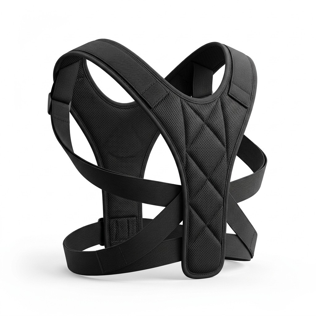 Adjustable Posture Corrector Premium Back Shoulder Support Brace Belt Unisex Fit