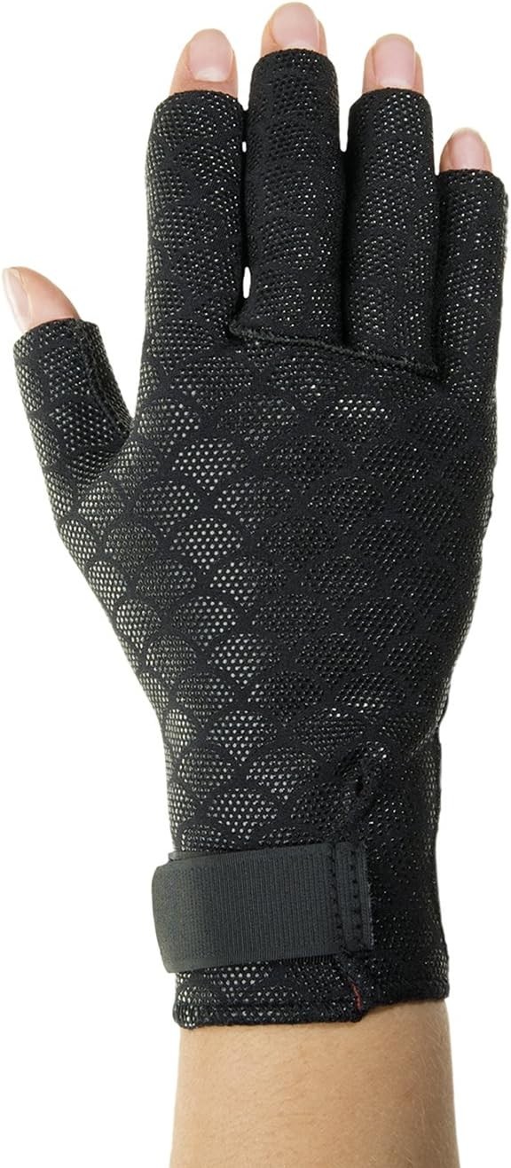 Premium Arthritic Gloves Black X-Small Sold by the Pair