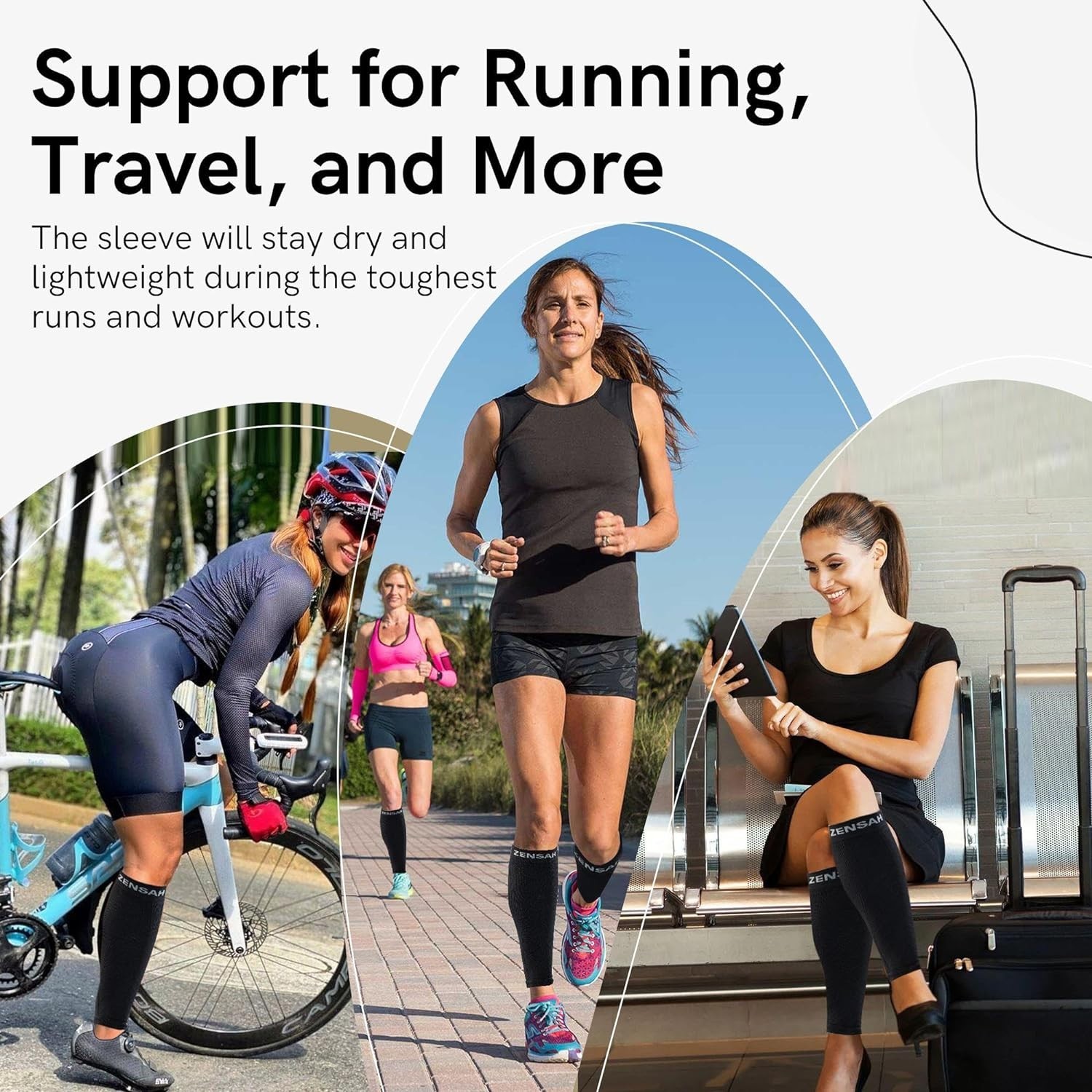 Lightweight Leg Compression Sleeves – All Activities