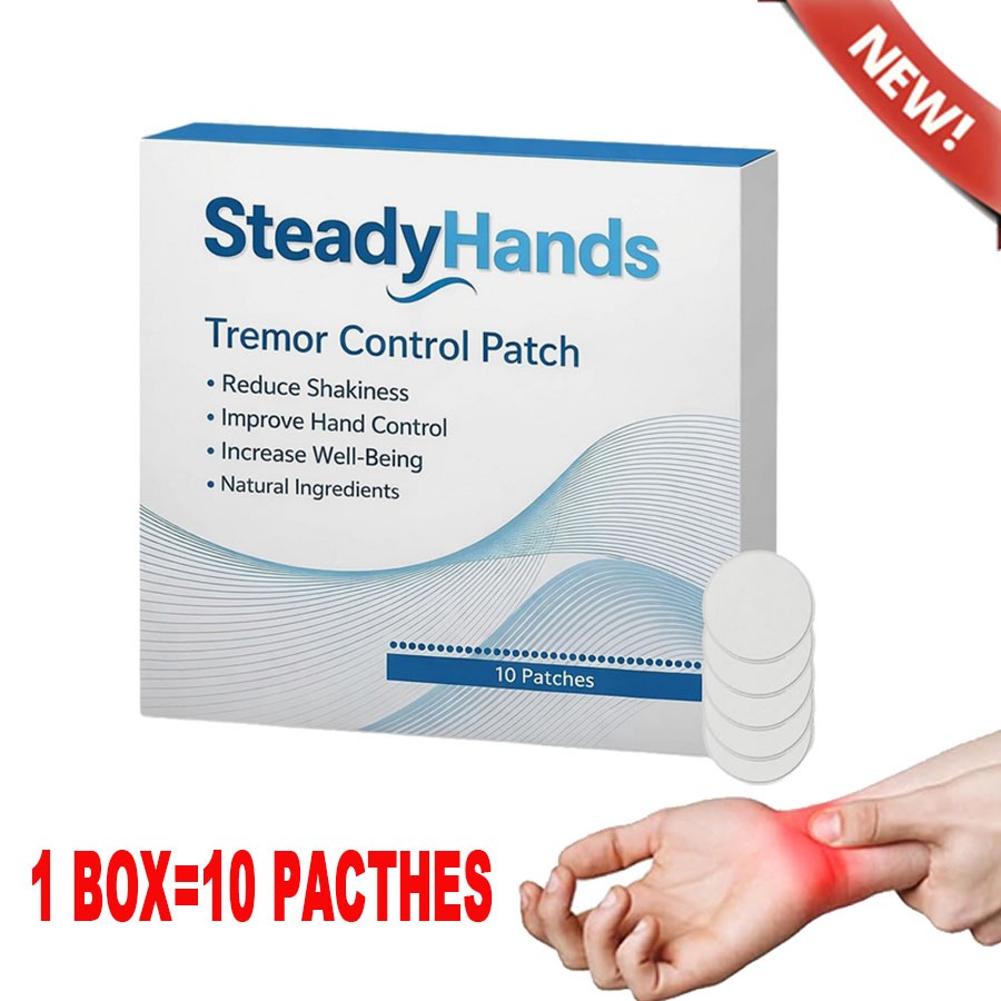 Hands Tremor Control Patch,Essential Tremor and Muscle Stability for Daily Use