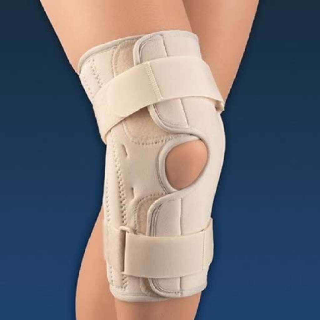 Fla 37-303MDBEG Soft Form Wrap Around Stabilizing Knee Support, Beige, Medium