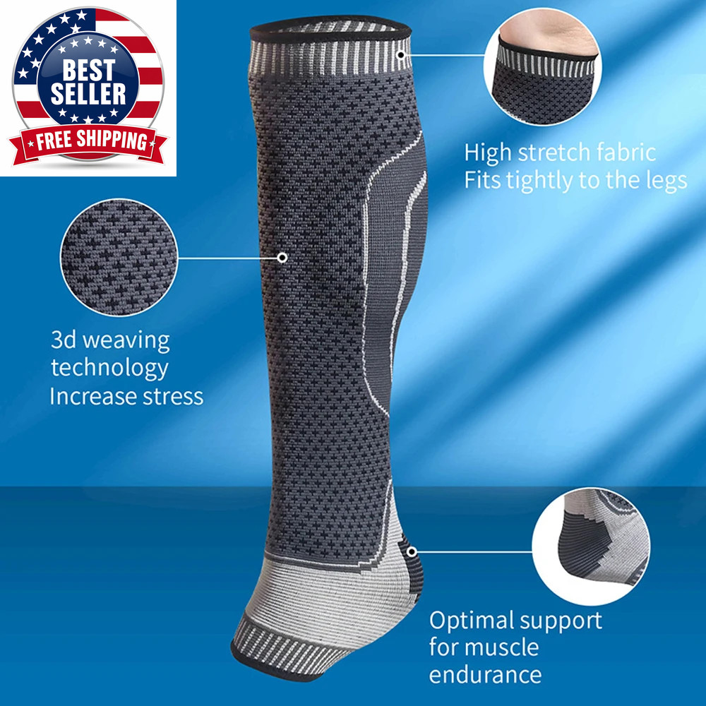 1PC Adult Compression Calf Sleeve Support Suitable for Sport Running Basketball