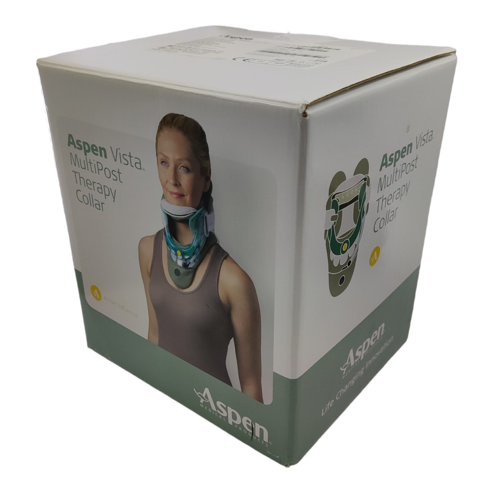 Aspen Vista Multipost Therapy Collar Green No Blue Pack 984250