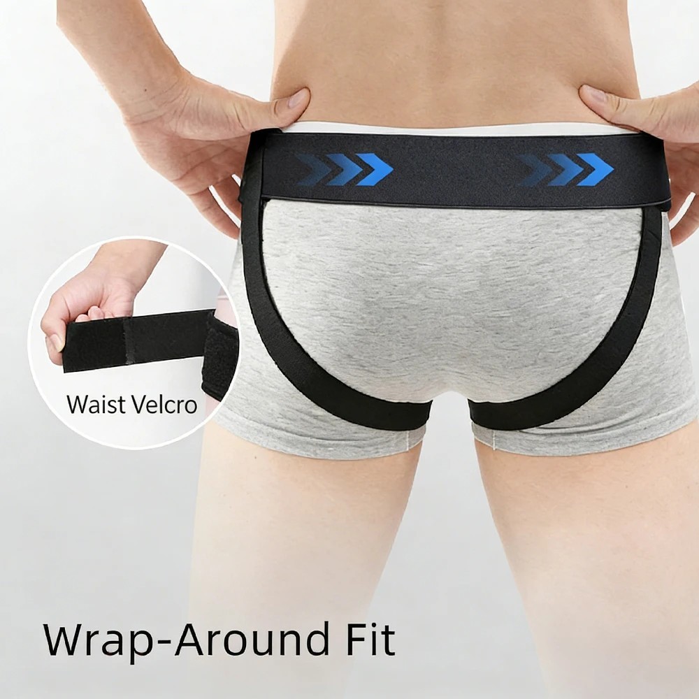 Hernia Support Belt Inguinal Groin Hernia Pain Relief Truss Brace For Men Women