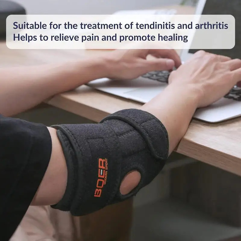 Elbow Compression Sleeve Brace Tendonitis Tennis Golf Arthritis Weight Lifting
