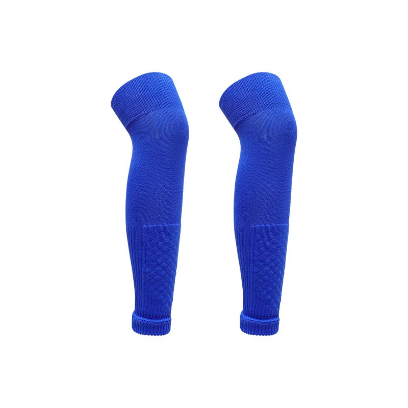 Adult Leg Warmers Elastic Soccer Shin Guard Calf Socks Over Knee Men Sports Comp