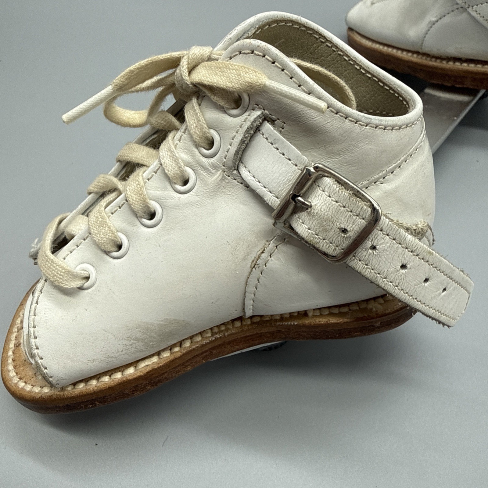 Orthopedic Club Foot Shoes. Open Toe. Adjustable Straps And Brace.