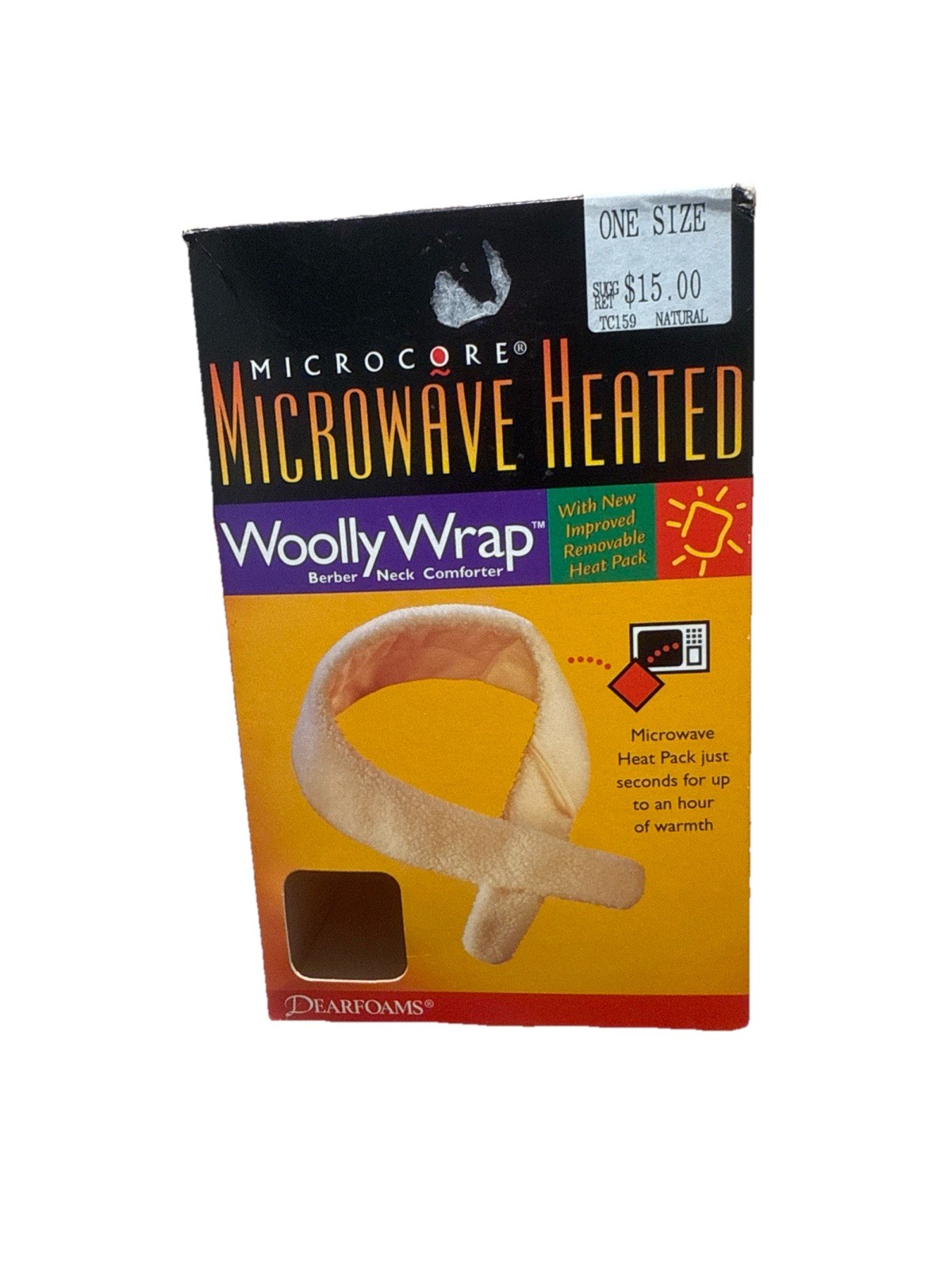 Woolly Wrap Berber Neck Comforter Microwaves Heated