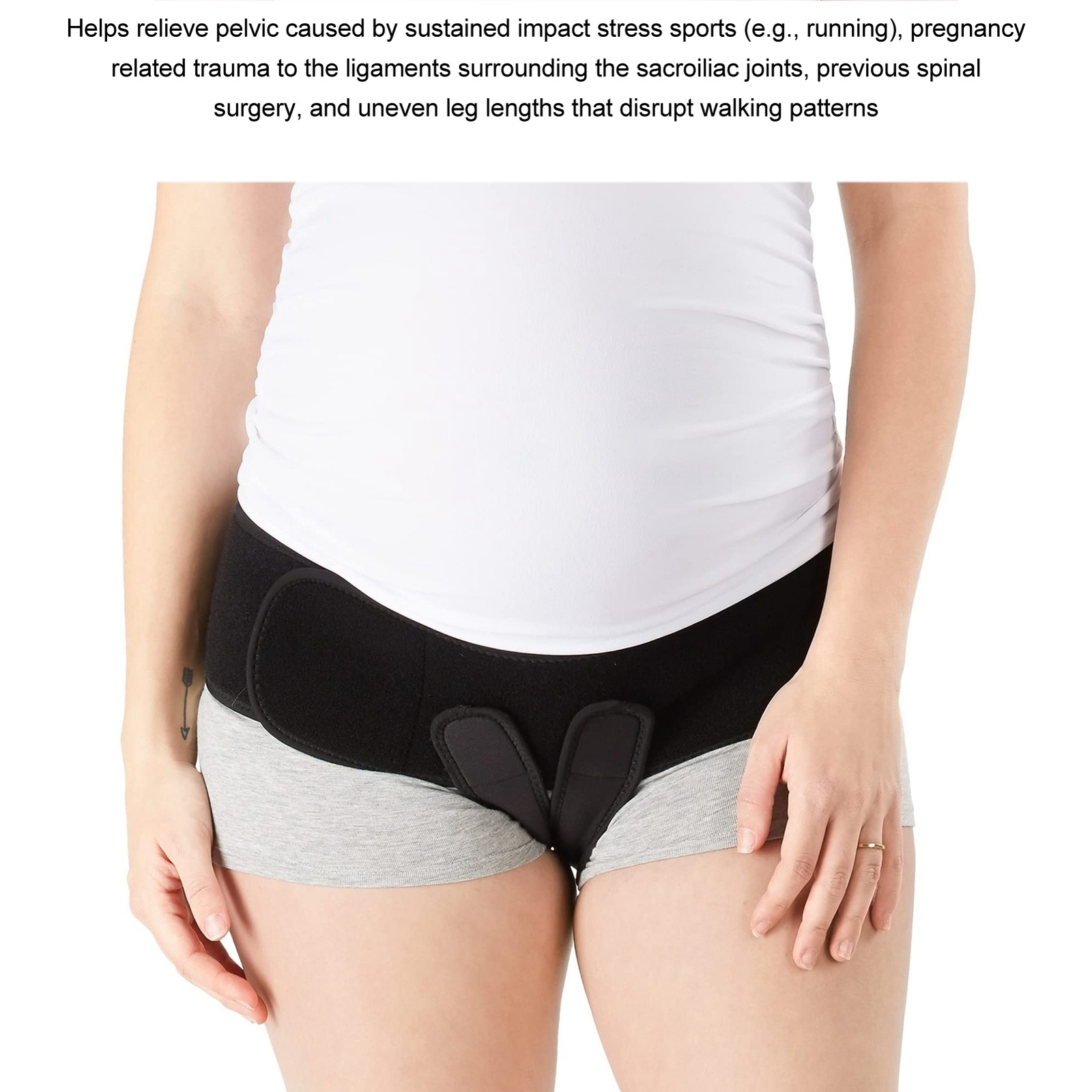 Pelvic Support Belt Professional Comfortable Elastic V Sling Uterus Support Belt
