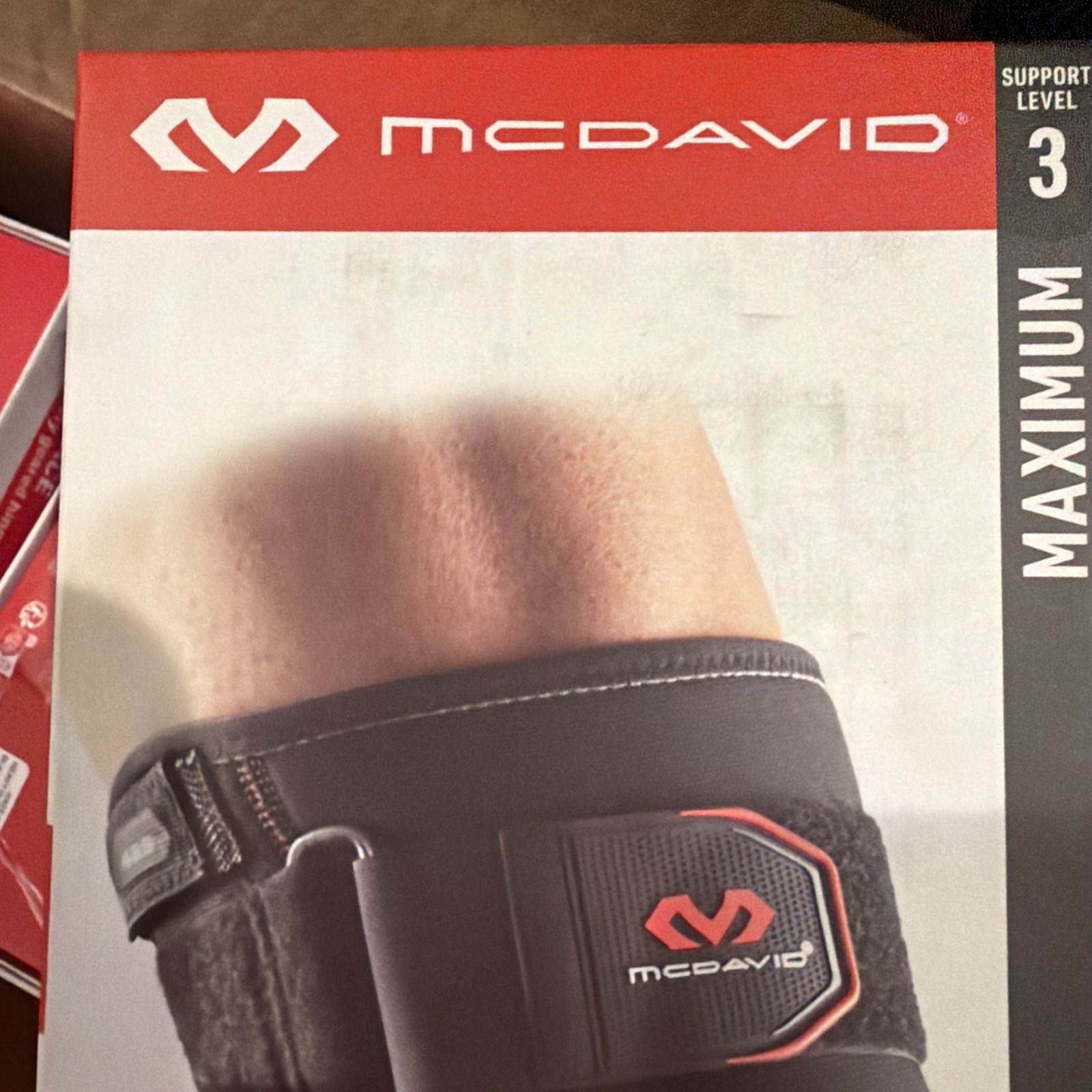 Mcdavid Level 3 Knee Brace w/heavy duty geared hinges size Large 15-16