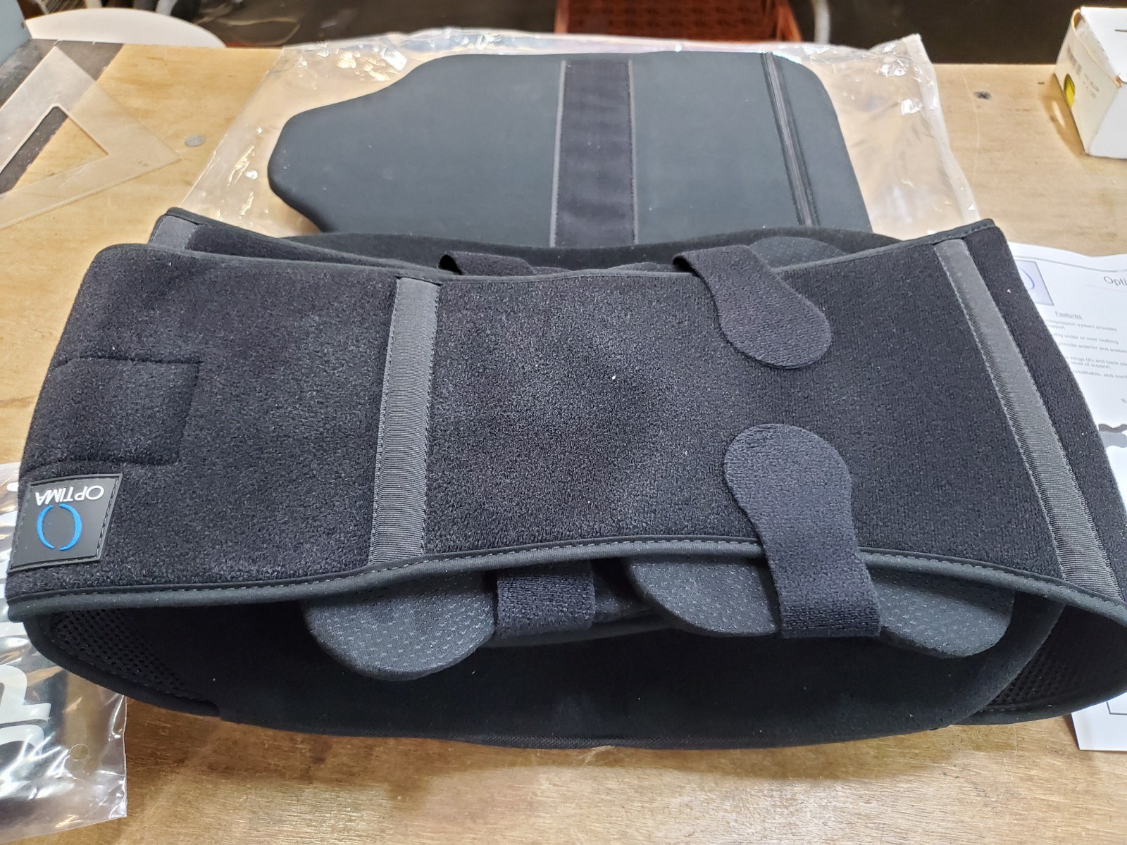 Optima Prime Series Model 106 Back Brace Lumbar Support, Size 3XL (51-56 inches)