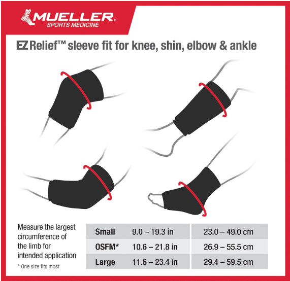 Mueller Sport Care EZRelief Compression Sleeve Large
