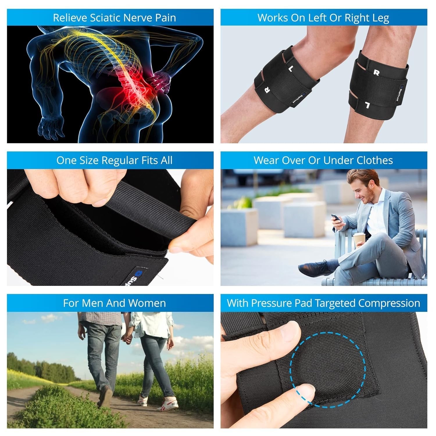 Breathable Sciatica Brace – Comfortable, Medical-Grade Support for Sciatic Pain