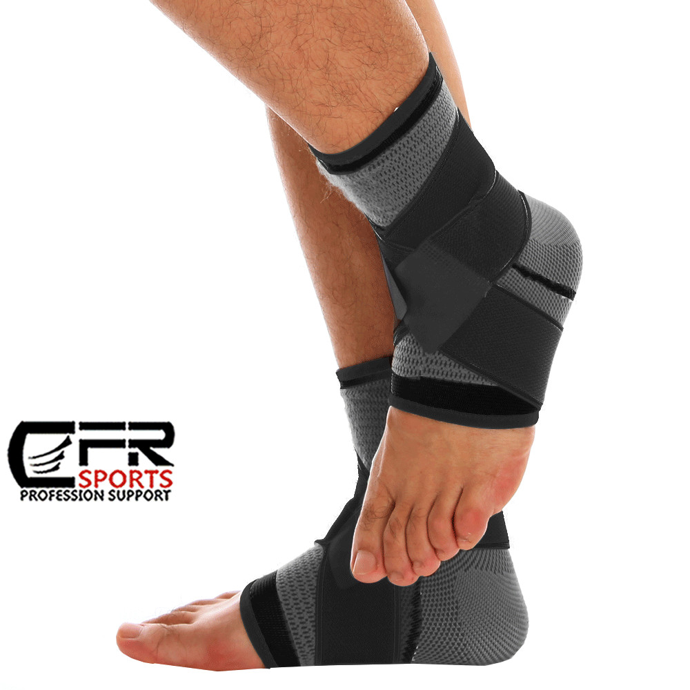 Adjustable Ankle Support Compression Strap Achilles Tendon Brace Sprain Sports