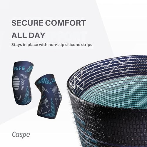 2 Pack Elbow Compression Sleeves for Pain Relief – Tennis, Golf, Weightlifting S