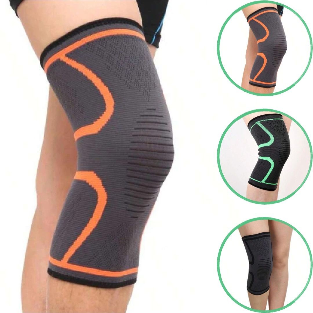 1Pcs Copper Compression Knee Sleeves Support Brace Joint Pain Relief Sport Gym