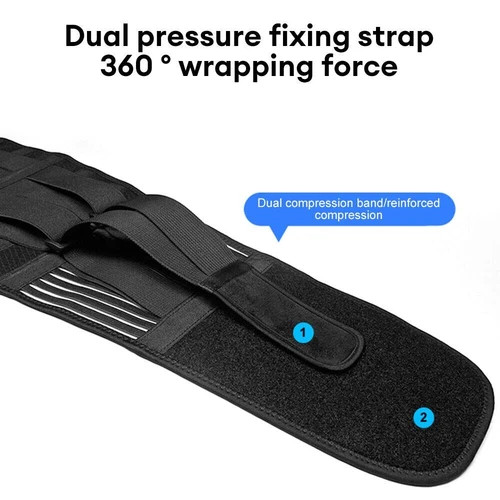 Adjustable Lumbar Support Belt for Lower Back Relief Waist Brace for Men & Women