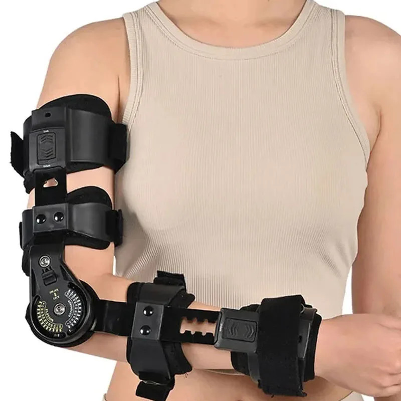 Elbow Joint Fixation Brace ROM Hinged Shoulder Arm Sling Forarm Braces Support