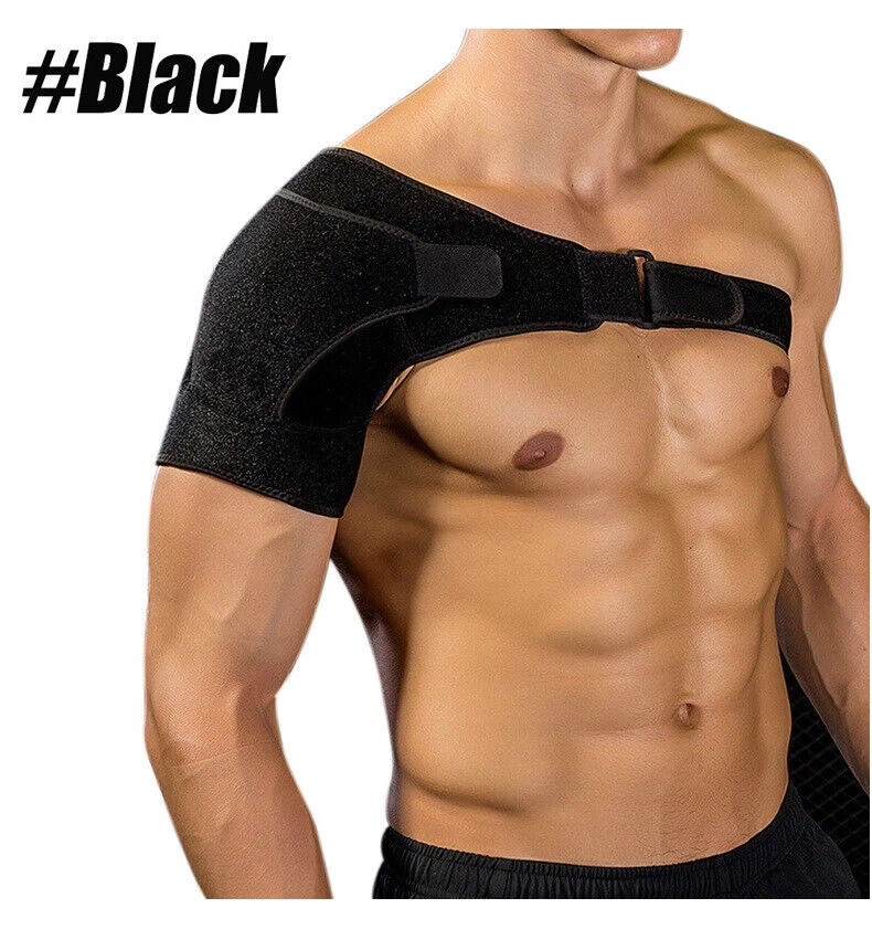 Shoulder Brace Support Compression Sleeve Torn Rotator Cuff Relief Joint AC Pain