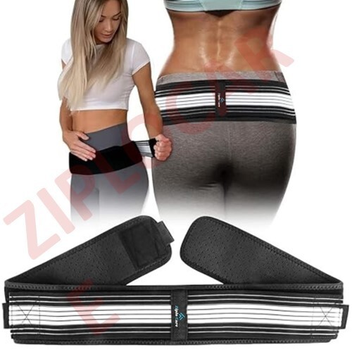 Ziplo Care Sacroiliac Support SI Loc Hip Belt for Men and Women Posture Support
