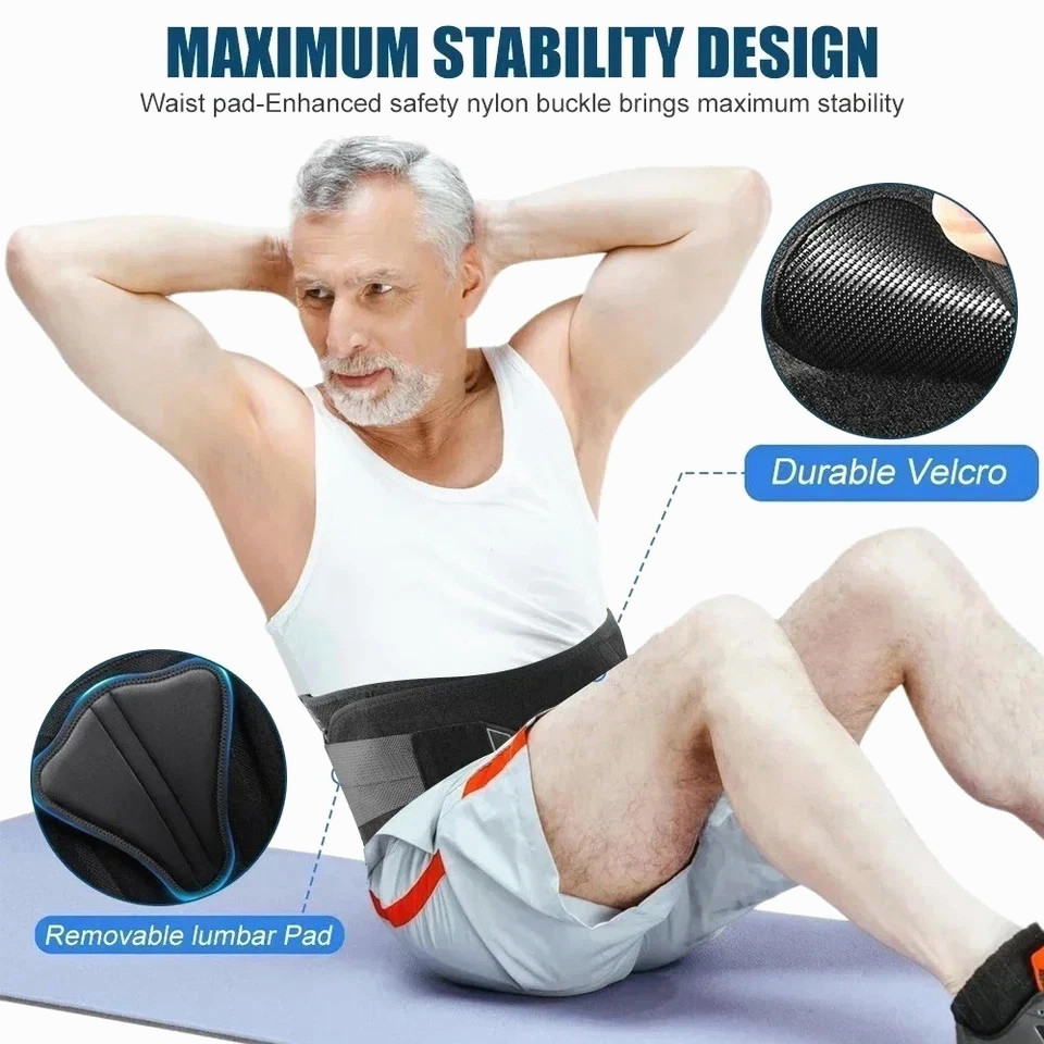 Copper Fit X-Back Brace for Lower Back Pain, Lumbar Support, All Sizes