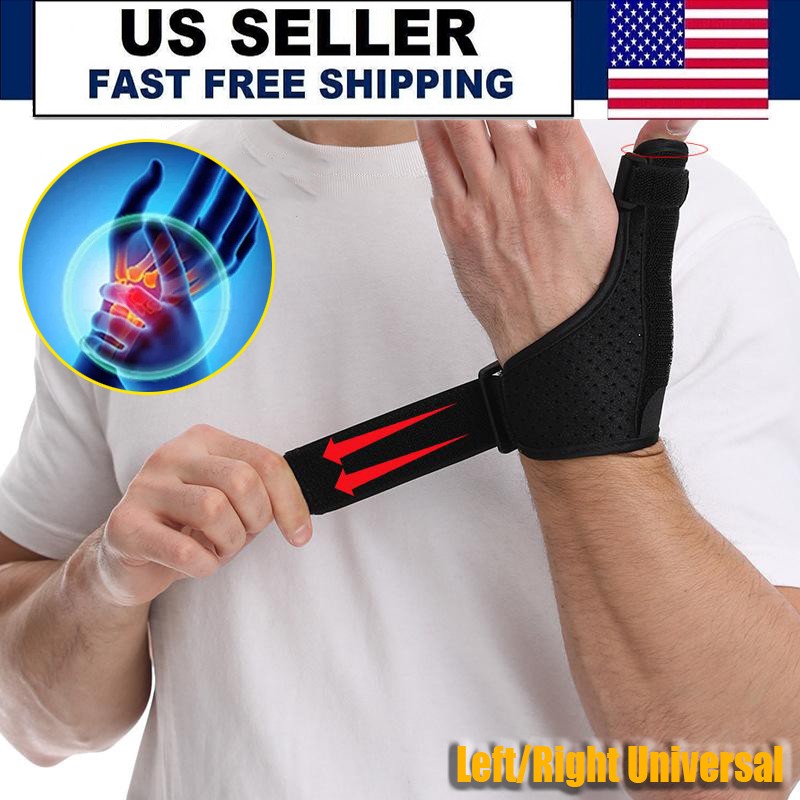 2PCS Thumb Support Splint Reversible Thumb and Wrist Stabilizer for Pain Reliefc