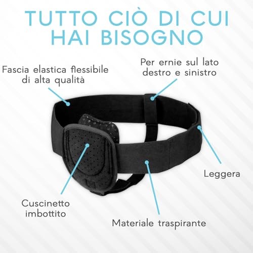 H3: Hernia Belts for Men – Adjustable Inguinal Hernia Belt Left or Right Side
